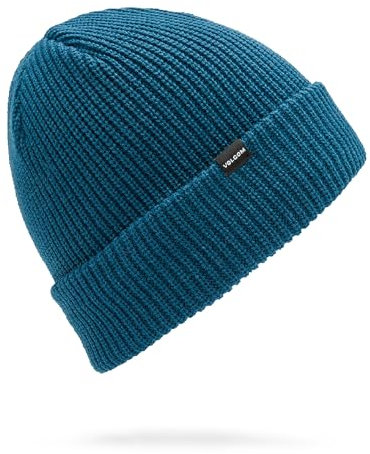 Volcom Herren Sweep Skull Fit Snow Beanie-Mütze, Kobalt S5, Einheitsgröße