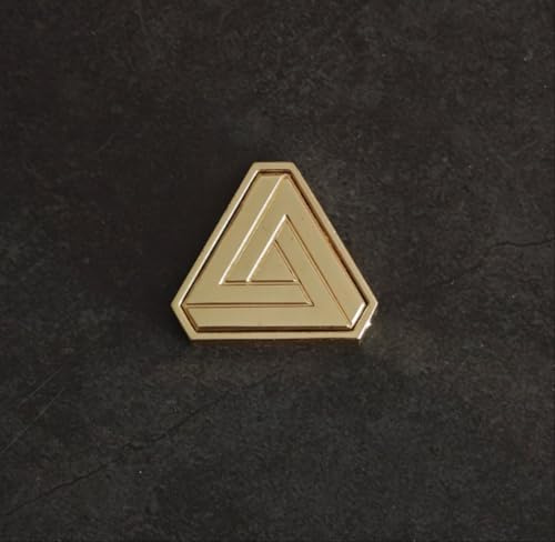 ZQION Penrose Anhänger (Gold) Nahaufnahme, Zaubertricks, klassischer gehorsamer Ball-Effekt, Gedankenkontrolle, Magia Illusionen, Gimmicks, Mentalims-Requisiten