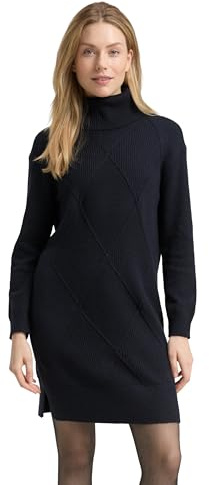 Tom Tailor Damen 1049141 Loose Fit Strickkleid