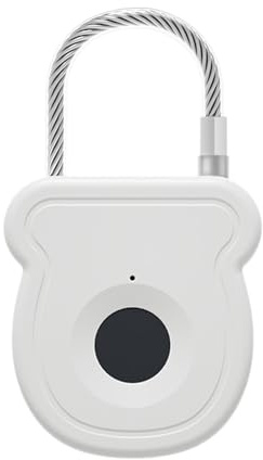 Stronrive Candado Inteligente, Cerradura Para Equipaje Sin Llave, Candado Impermeable Con Huella Dactilar Recargable Para Garaje Puerta Cobertizo Viajes Ropero