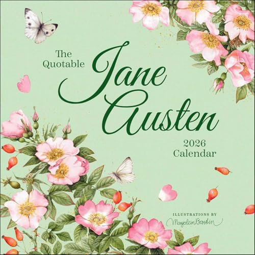 The Quotable Jane Austen 2026 Wall Calendar