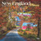 New England Places | 2025 12 x 24 Inch Monthly Square Wall Calendar | Plastic-Free | BrownTrout | USA United States of America East Coast Scenic Nature