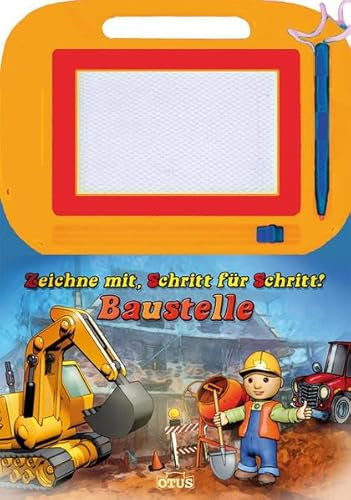Zaubertafel - Baustelle: Zeichne mit, Schritt für Schritt