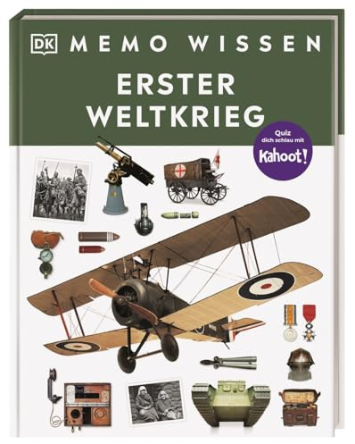 memo Wissen. Erster Weltkrieg: Ursachen und Verlauf. Kompetentes Sachwissen und kahoot-Quizfragen. Für Kinder ab 8 Jahren