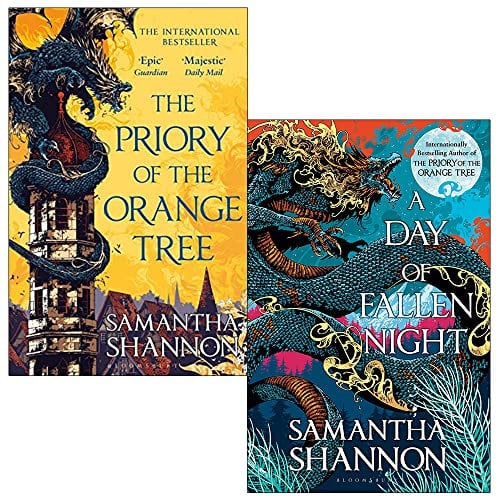 The Roots of Chaos Series 2 Books Collection Set By Samantha Shannon (The Priory of the Orange Tree, A Day of Fallen Night)