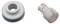 Casaricambi - Kit Ruota + Supporto Cestello Superiore Lavastoviglie Ariston Indesit 104640