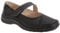 Boulevard Womens/Ladies Extra Wide EEE Fitting Mary Jane Shoes (3 UK) (Black)