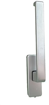 GU Schiebetür PSK Drehgriff DIRIGENT 966 / 976 DIN Links silber EV1 mit Aussperrsicherung