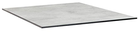 KETTLER Advantage Esstische HPL-Tischplatte 95 x 95 cm, grau