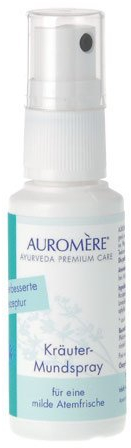 Auromère Kräuter-Mundspray für eine milde Atemfrische, 30 ml Lösung