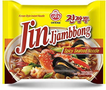ottogi Jin jjambbong Spicy Meeresfrüchte Nudeln 520g
