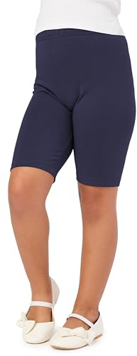 Merry Style Mädchen Kurze Leggings aus Viskose MS10-132 (Marineblau, 122)