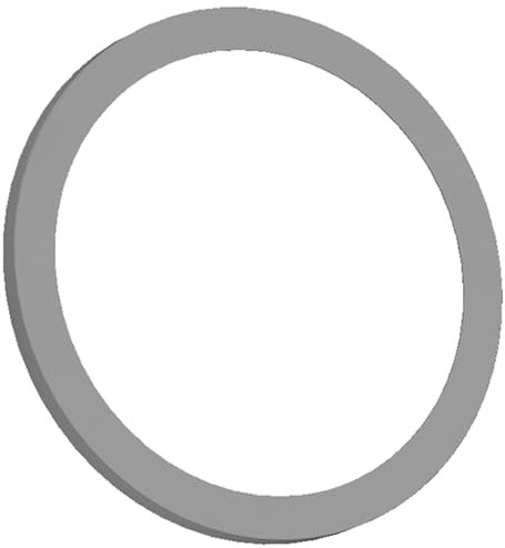 Bachmann 926.206 PIX Zierringset Edelstahl Optik VPE 25 STK, Silber