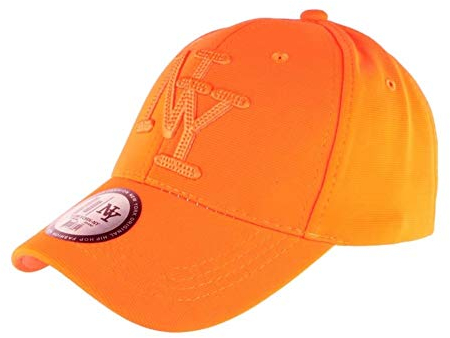 Hip Hop Honour Casquette NY Orange Fluo Flashy Baseball Gwyz - Taille Unique - Orange