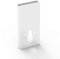 Module sanitaire 805S pour WC suspendu - en verre blanc ou noir - avec capteur sensitif, Couleur:Blanc