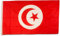 Bundes- und Länderflagge aus wetterfestem Material mit Metallösen, Outdoor Fahne & Flagge (Tunesien) 150x90cm