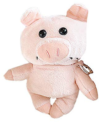 3D Teddybär Puppe Plüsch Schutzhülle Kompatibel mit Apple Airpods 1 & 2 Hülle Süße Cartoon Flauschig Warm Tragetasche Weiche Stoßfeste TPU Silikon Innere AirPod 1 & 2 Case Cover (Pinkes)