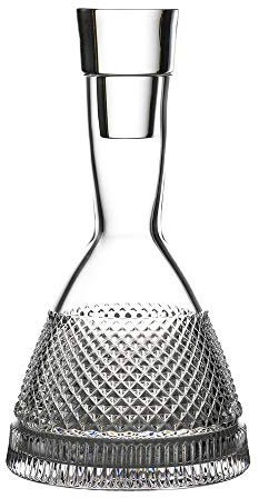 Waterford Diamond Line Decanter, 25.3 OZ, Clear