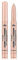 Deborah Milano Lidschatten 24 Stunden Color Power Waterproof, Nr. 1 Champagner, Lidschatten mit Stick, hoher Halt