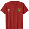 Portugal Nummer 17 Fußballflagge # siebzehn T-Shirt