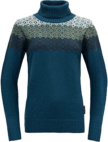 Devold Damen Syvde Wool High Neck Tshirt
