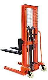 Hand Pallet Stacker Manual Fork Lift Truck 0.5T 1M (Hydraulic Lifting Electric Compact)