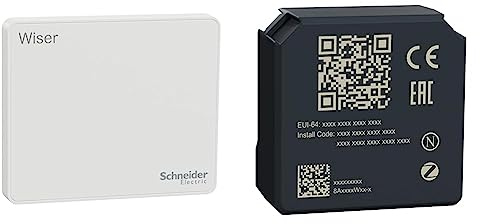 Schneider Electric Merten Wiser Hub (2. Generation) Smart Home, Weiss & Wiser Smart Home Jalousieaktor 1fach Unterputz, Digitale Steuerung von elektronischen Geräten per kostenloser App