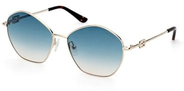 Guess Damen Gu7907 Sonnenbrille, Gold