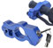 Universal Motorbike Brake Lock: Motorcycle Handlebar Lock with Key, Anti Theft for Scooters, Sports Bikes, Mountain Bike, ATVs (Blue)