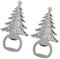 BESTonZON 2pezzi Apribottiglie Natalizio Forma Di Albero Di Natale Decorativo e Funzionale Utile Per Vino e Birra Durante Le Feste