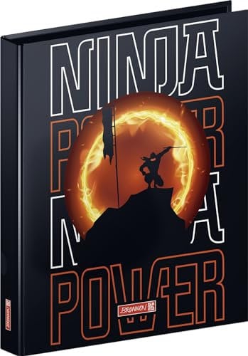 BRUNNEN RINGBUCH A4 20R 20MM Ninja Power