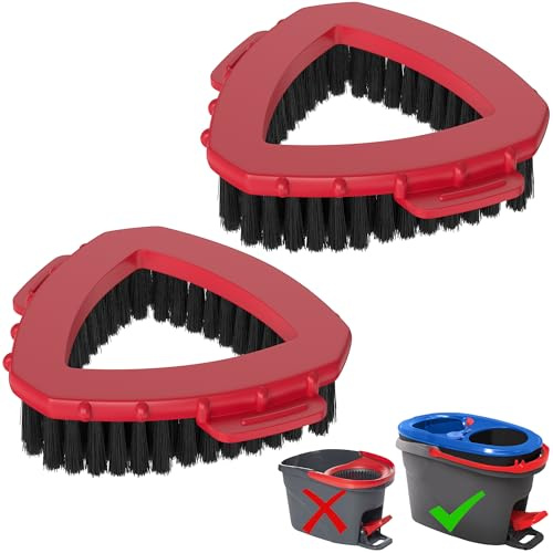 Mop Scrubber Attachment Scrub Brush Head for O-Cedar 2-Tank Spin Mop Scrubber Accessories Scrubber Mops Head for Ocedar Floor Cleaning Mops Replacement