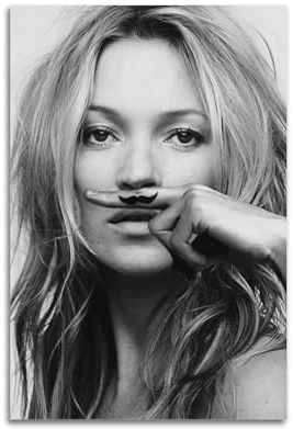 nzzmy Kate Moss Poster, Vintage-Kunst, Raumdekoration, ästhetische Schlafzimmerdekoration, Leinwandposter für Schlafzimmer, 30 x 45 cm, ungerahmter Stil