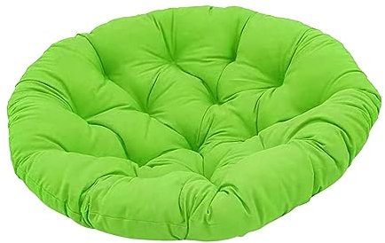 Baoblaze 40 cm Gartenstuhl Kissen, Gepolstertes Sitzkissen, Polster für Gartenmöbel, Sitzkissen Outdoor/Indoor Rund, Stuhlkissen für Schlafzimmer, Familienzimmer, Kissen für Hängesessel, Grün