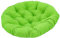 Baoblaze 40 cm Gartenstuhl Kissen, Gepolstertes Sitzkissen, Polster für Gartenmöbel, Sitzkissen Outdoor/Indoor Rund, Stuhlkissen für Schlafzimmer, Familienzimmer, Kissen für Hängesessel, Grün