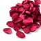 ZYOOO® 200pièces Pétales de roses artificielles Bourgogne rouge,Pétales de soie Pétales de tissu Décoration romantique pour mariages,Saint Valentin,Baby shower,Décoration de table,boîtes cadeaux