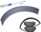 Replacement Studio 3 Top Headpad + Screwdriver (1 Piece) + Screws (4 Pieces) Compatible for Beats Studio3 Wireless Studio 2.0 Wired Wireless Headphones (Dark Grey 1 Set)