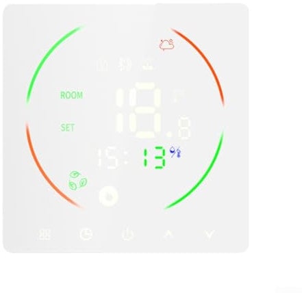 Feegow Thermostat Mini für Heizung (Kessel & Wasser) – WiFi Smart Heizung Thermostat Programmierbar Fußbodenheizung Thermostat für Tuya App (16A)