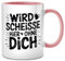 Seness Wird scheisse hier ohne dich Tasse mit Spruch lustig, Abschiedsgeschenk Kollegen Jobwechsel, beste Kollegin Abschied Geschenk witzig, Lieblingskollegin, Rente Ruhestand Renteneintritt (Hype)