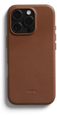 Bellroy Lederhülle für iPhone 16 Pro -Sienna