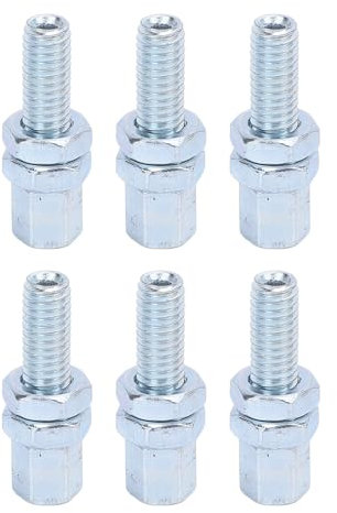 Tornillo Hueco M6, 6 Piezas de Alta Dureza Aleación de Acero Tornillo Hueco Tornillo para Motocicleta 212 C C C ATV Go Kart