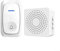 Campanello senza fili, impermeabile, da parete, senza fili, con 36 suonerie, volume a 3 livelli, portata 150 m, allarmi wireless USB per anziani disabili domestici