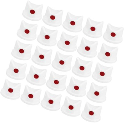 UTHCLO Buses De Bombe Aérosol Résistantes à L'eau Pour Peinture Textile En Aérosol, Kit De 30 Embouts En Pe Blanc Pour Usage Polyvalent, Bricolage Et Entretien Automobile, Accessoire Spray Pratique