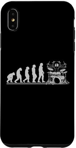 Evolution batteria lezioni batterista musica batterista regali Custodia per iPhone XS Max