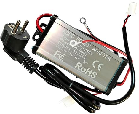 GOEDCH Adattatore Convertitore di Corrente da 220 V a 12 V, Trasformatore di Corrente per Preriscaldatore d'Aria Diesel da 5 kW/8 kW, Convertitore di Tensione per Camper, Garage e Interni