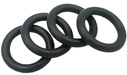 O-Ring-Dichtung aus EPDM, 4 mm Querschnitt, schwarze Gummidichtung, 38 mm Innendurchmesser, 10 Stück