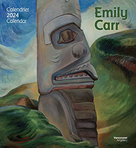 Emily Carr 2024 Wall Calendar (English and French Edition)
