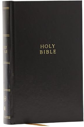 KJV Holy Bible: Personal Size Giant Print, Hardcover, Red Letter, Comfort Print: King James Version: King James Version, Personal Size Giant Print, ... Maps, 1 Satin Ribbon Marker, Comfort Print