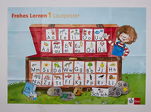 Frohes Lernen 1. Ausgabe Bayern: Lautposter Klasse 1 (Frohes Lernen. Ausgabe für Bayern ab 2021)