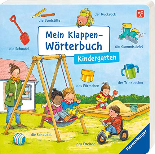 Mein Klappen-Wörterbuch: Kindergarten